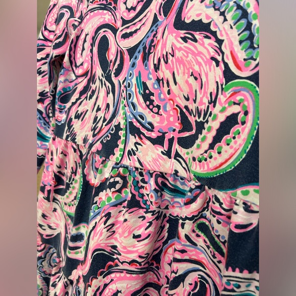 Lilly Pulitzer Arlette dress and matching leggings size large kids *read - Picture 2 of 8